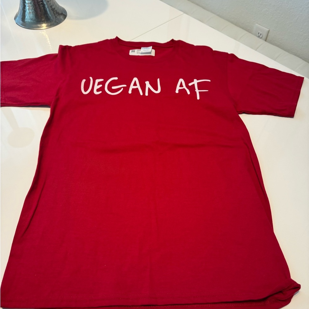 Never worn/ no tags Vegan AF T Shirt